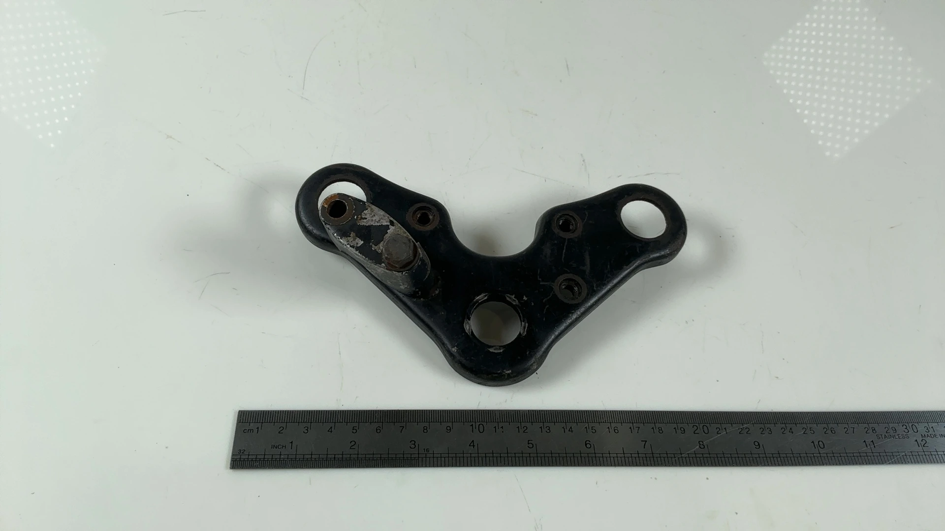 Suzuki GT50 K50 50cc Upper Fork Bridge Yoke 1977-1978 OEM 53230-24600 - Image 5