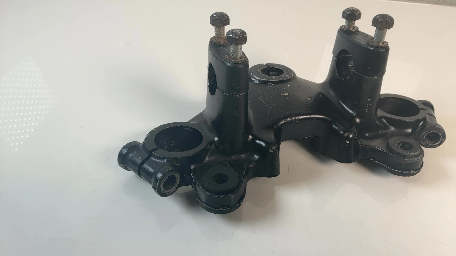 Suzuki GSX400E GK53C 400cc Upper Fork Bridge Yoke 1981-1985 OEM 51311-44100-291 - Image 5