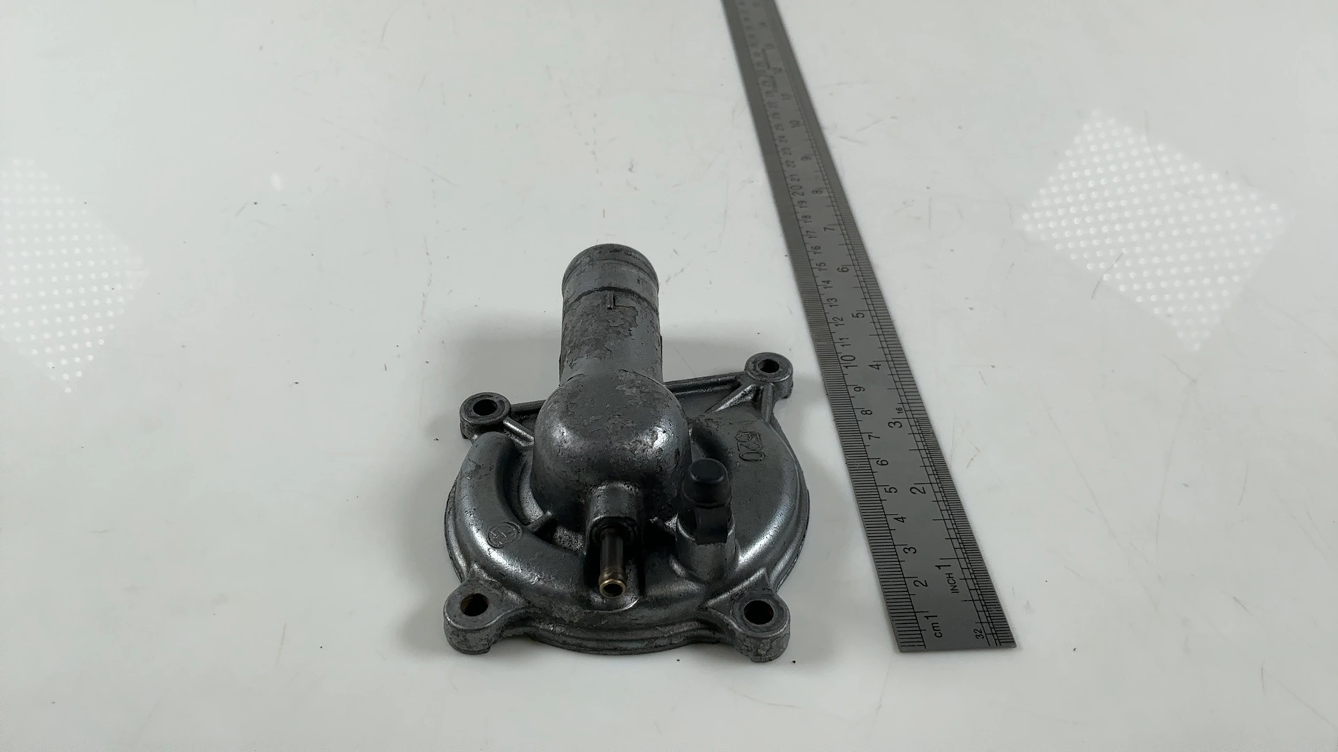 Kawasaki Ninja ZX6E ZX600E 600cc Water Pump Cover 1993-2002 OEM 14026-1215 520 - Image 3