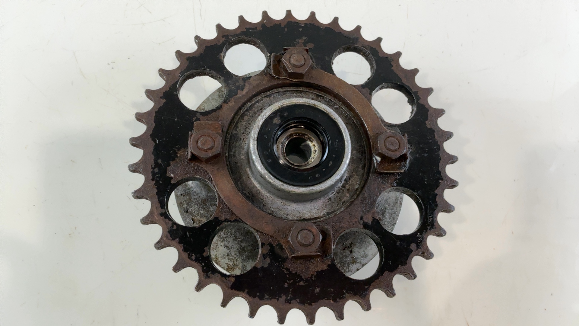 Yamaha XS400 Maxim Seca XS400R 400cc Rear Sprocket Hub 1982-1983 12R-25366-00-39 - Image 7