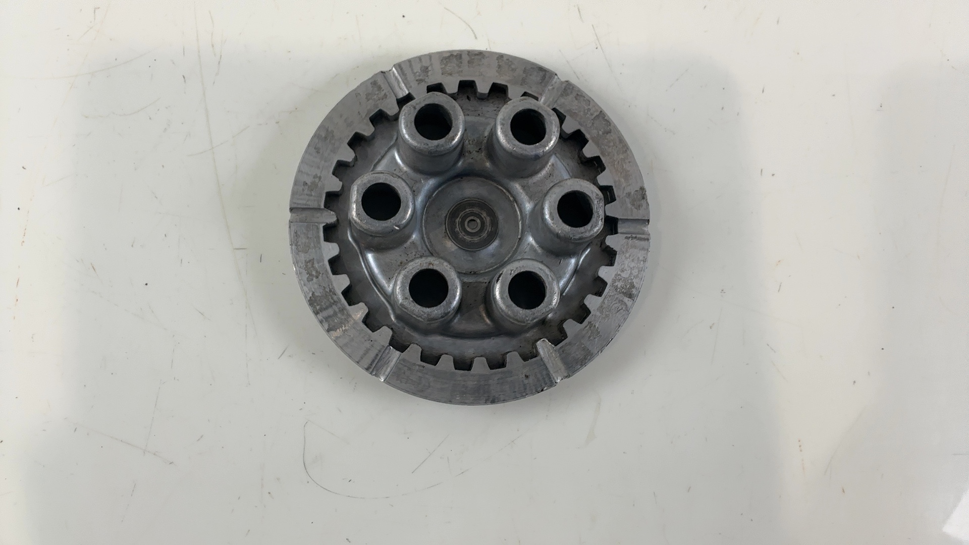 Yamaha XS500C XS500 500cc Clutch Pressure Plate 1975 1976 OEM 371-16351-00 - Image 2
