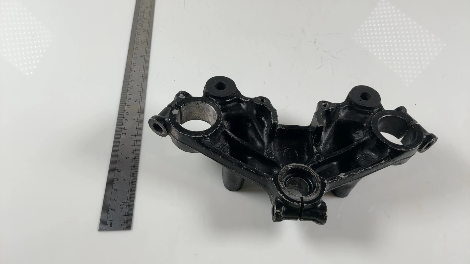 Suzuki GSX400E GK53C 400cc Upper Fork Bridge Yoke 1981-1985 OEM 51311-44100-291 - Image 4