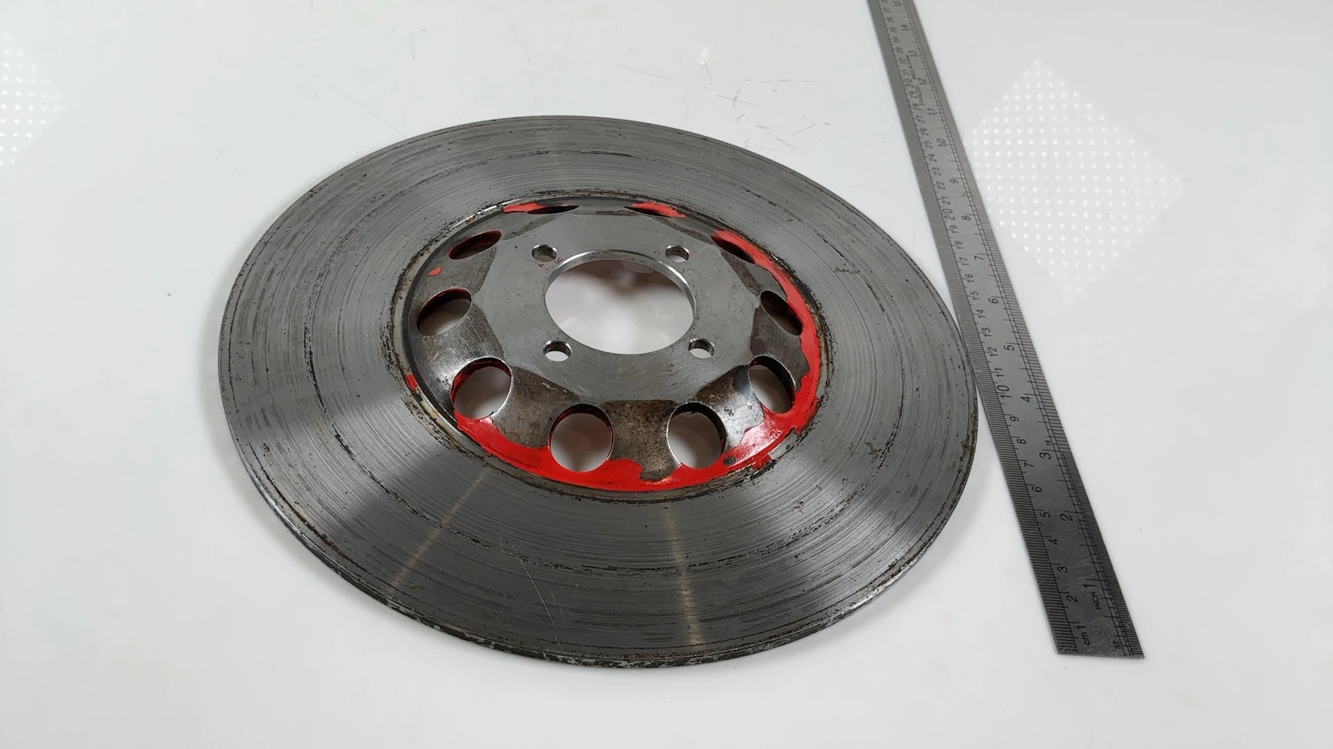 Suzuki GT185 GT 185 185cc Front Brake Disc Rotor 1974-1977 OEM 59211-36201-000 - Image 3