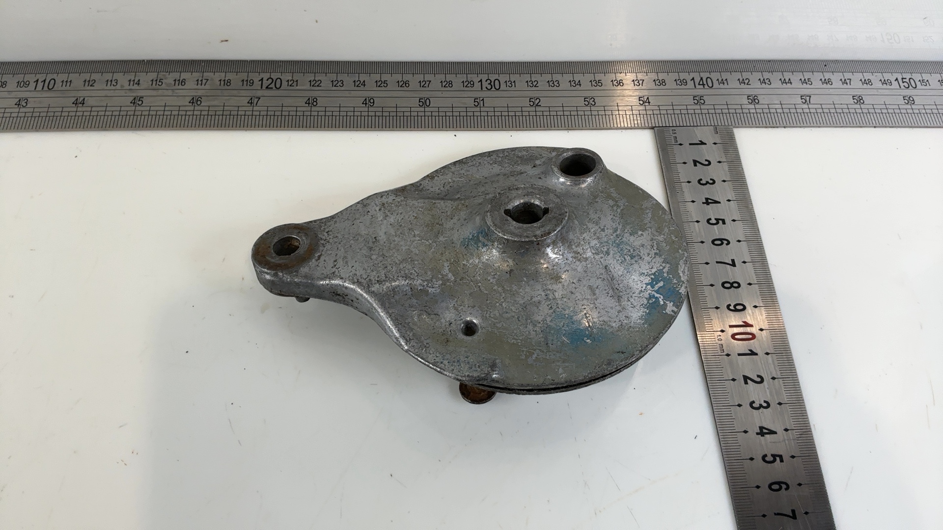 Honda Trail CT200 90 Rear Brake Backing Plate 1964 1965 1966 OEM 43100-001-050 - Image 5