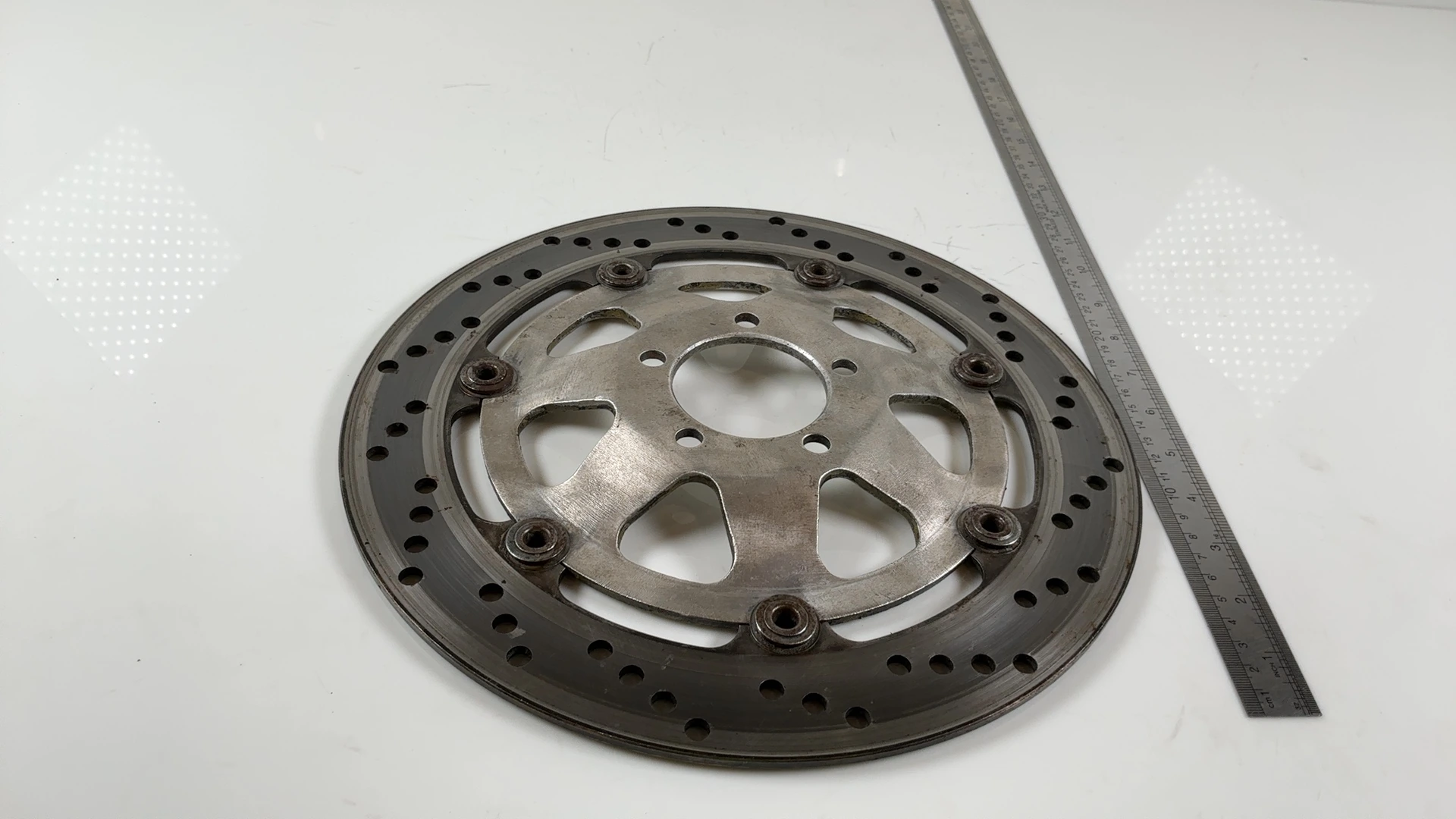 Suzuki GSX-R1100 GU74 1100 Front Brake Disc Rotor 1986-1988 OEM 59210-06B01 - Image 3