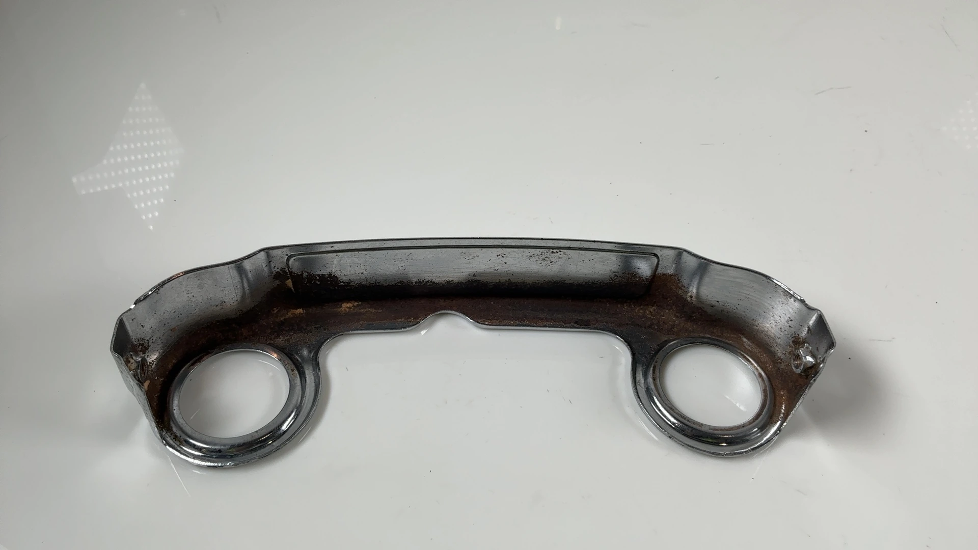 Suzuki GS650 GS650E 650cc Front Fork Trim Cover Emblem 1981-1983 OEM 51871-45301 - Image 2
