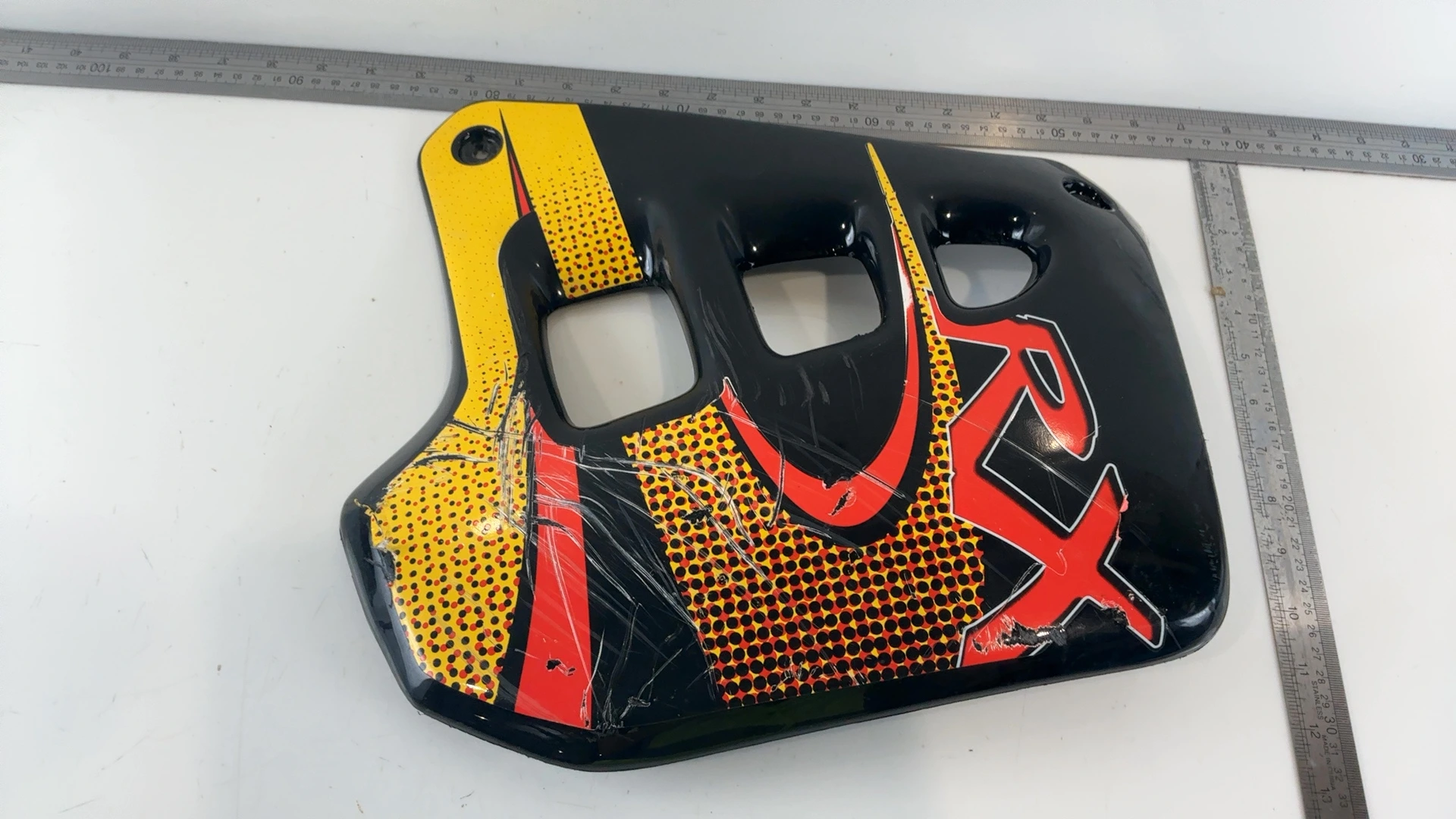 Aprilia RX 50 RX50 50 cc Right Tank Shroud Fairing 1997-2005 OEM AP8258104 - Image 3
