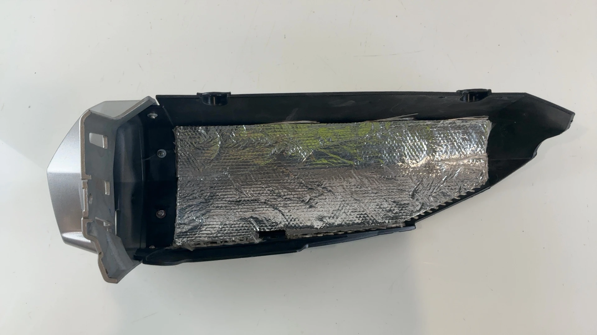 Yamaha XT660Z XT 660 CC Exhaust Heat Shield 2008-2015 OEM 11D-E4708-11 - Image 2