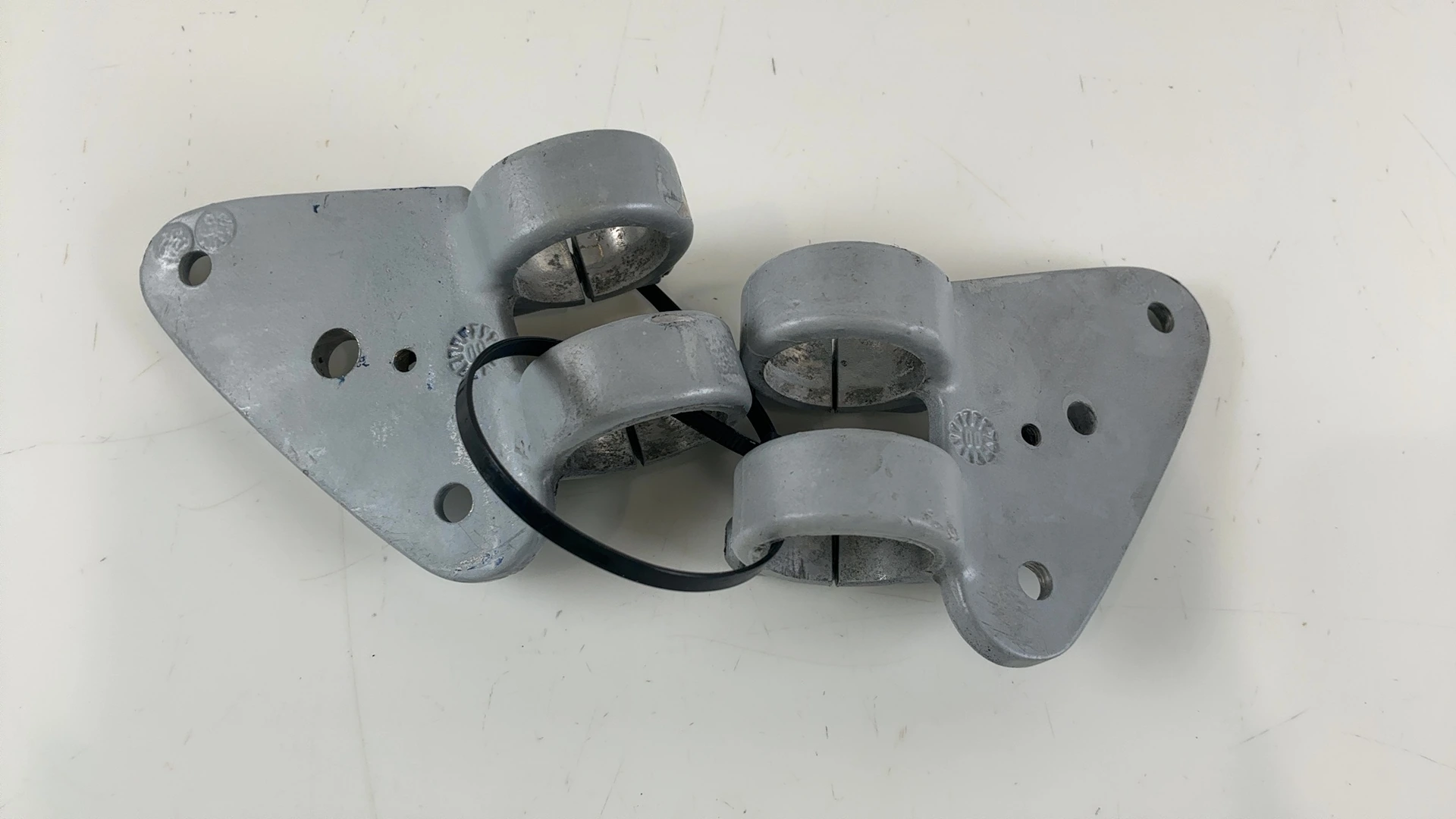 Gilera DNA 50 ZAPC27000 50cc Headlight Bracket Mounts 2000-01 OEM 970197/970198 - Image 2