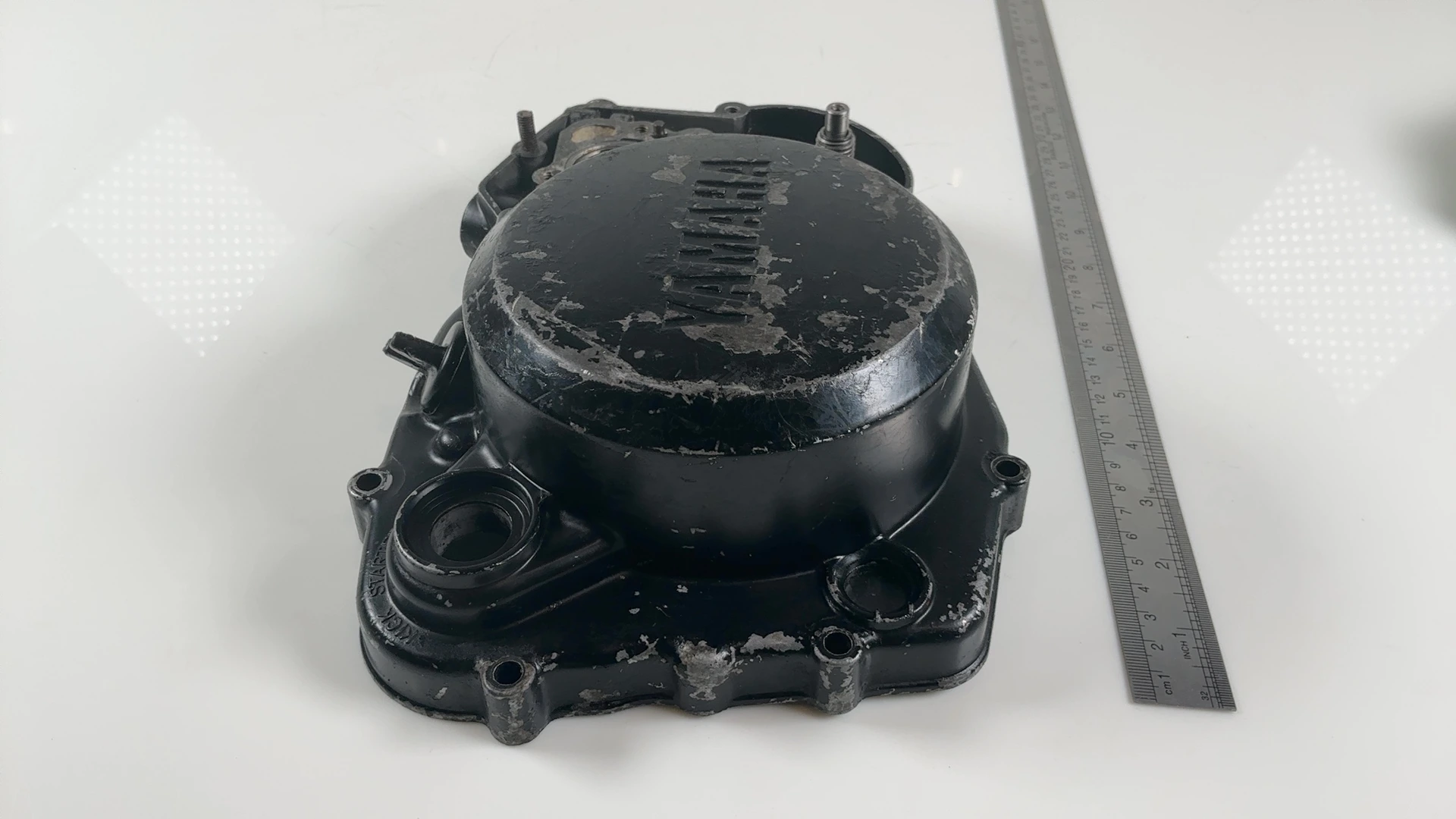 Yamaha DT125LC 34X 125cc Clutch Cover 1982-1987 OEM 34X-15421-00-00 Tushima - Image 3