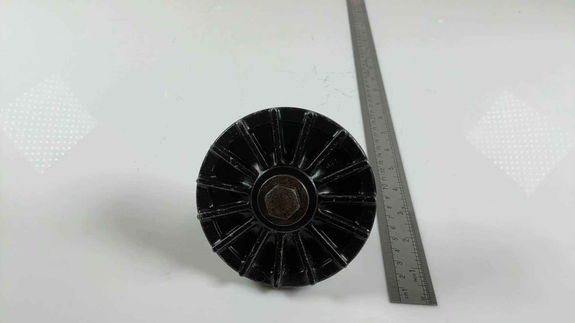 Kawasaki Ninja ZX10 ZX1000B 1000cc Oil Filter Bolt Cover 1988-89 OEM 14025-1422 - Image 3