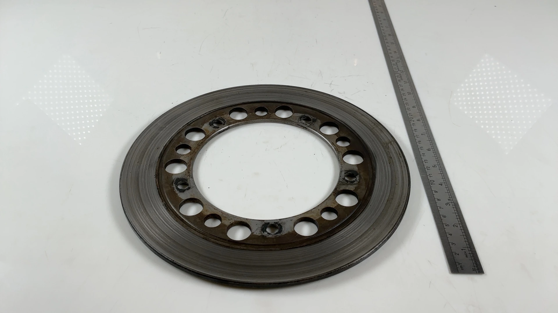Honda Silverwing GL650 GL650I 650cc Front Brake Disc Rotor 1983 OEM 45251-ME2-00 - Image 3