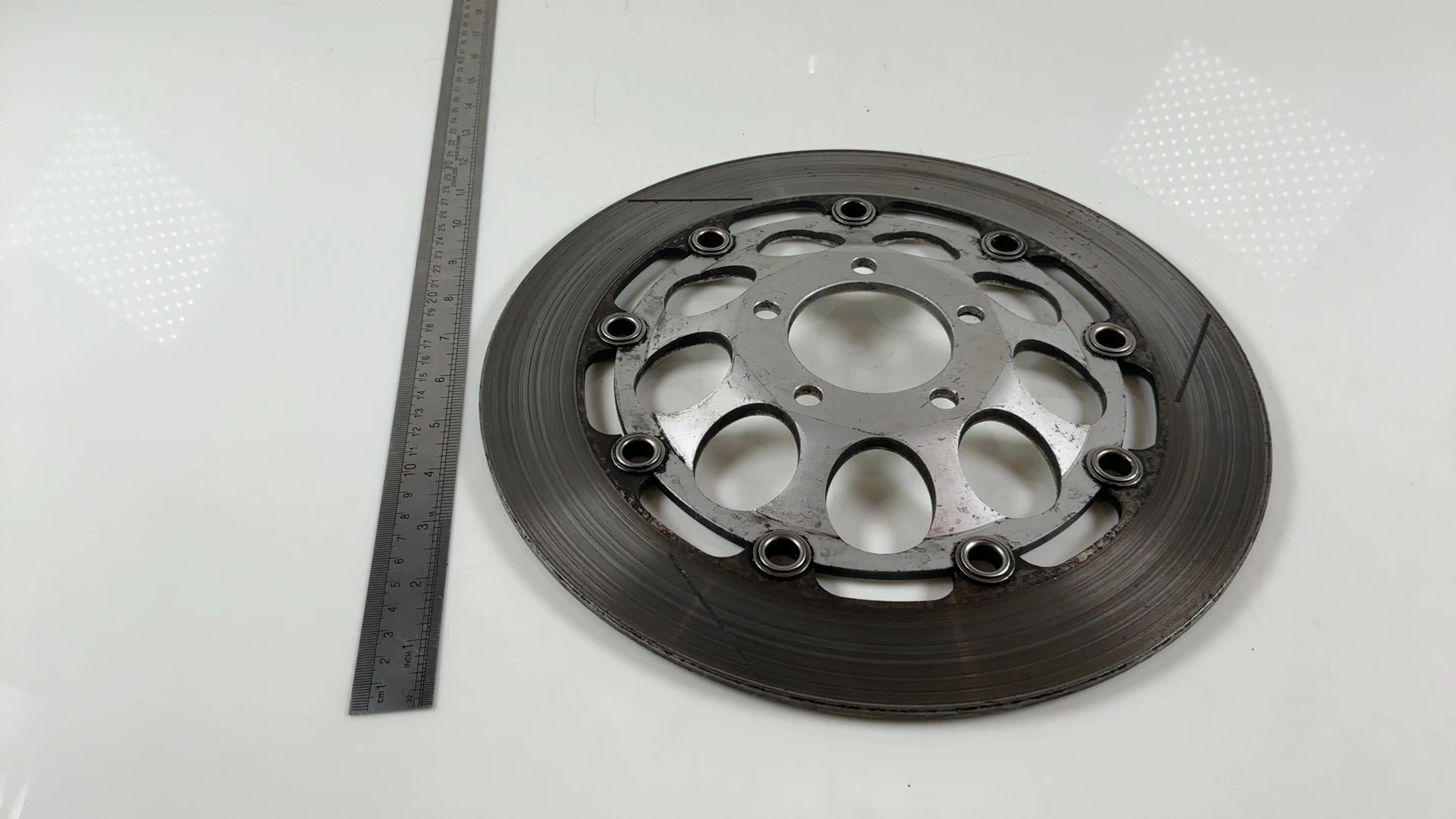 Suzuki GSXR750 GSX-R 750 750cc Front Brake Disc Rotor 1990-1992 OEM 59210-40C03 - Image 4