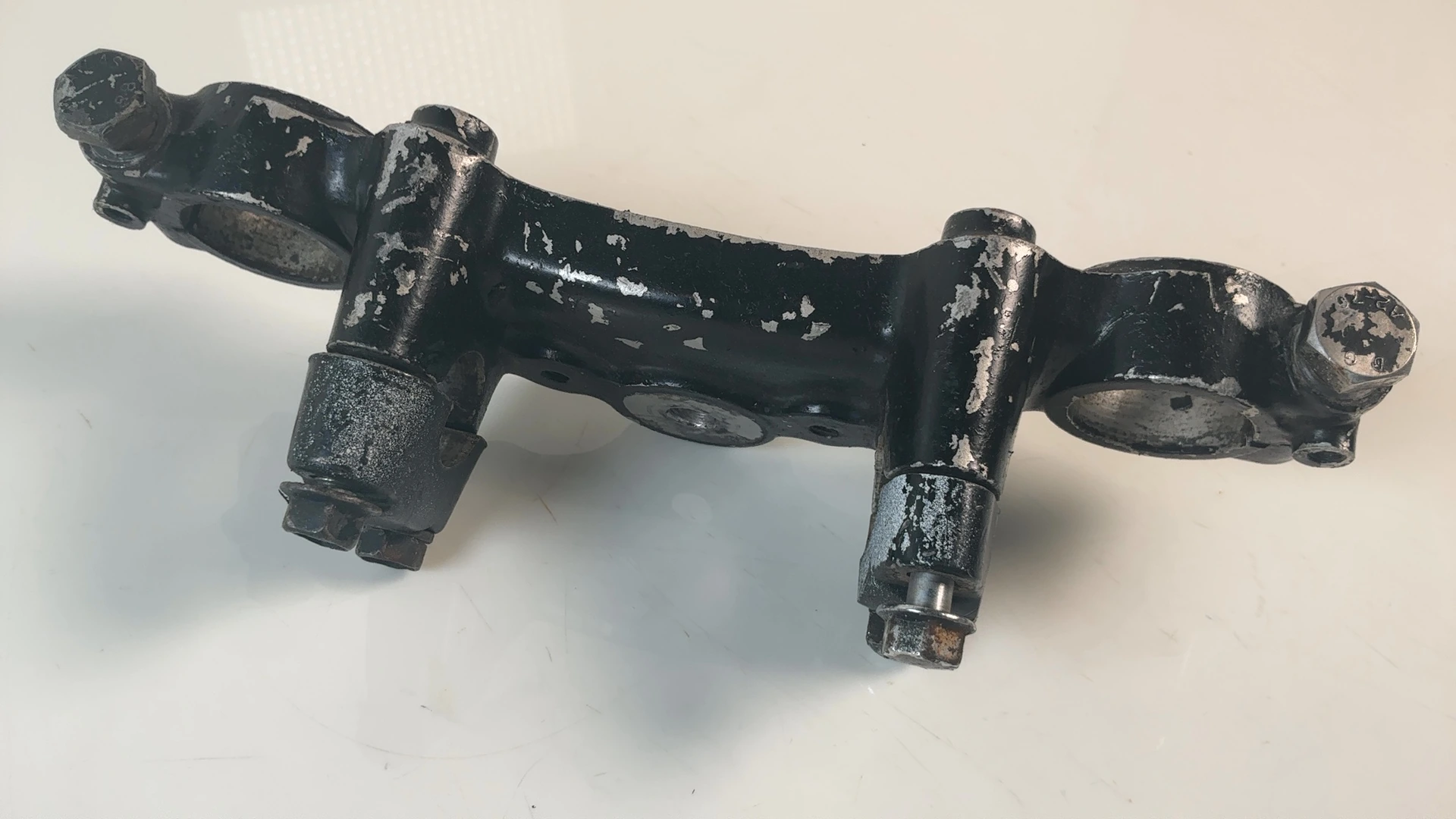 Suzuki TS125 ER 125cc Upper Fork Bridge Triple Tree Yoke 1979-81 OEM 51311-29320 - Image 3