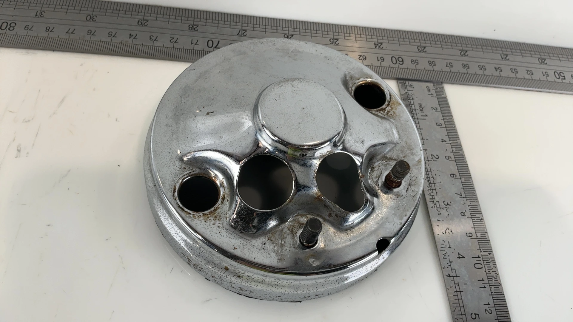 Honda CB650 CB750 GL1100 Tachometer Lower Back Cover Plate 1979-83 37246-426-000 - Image 3