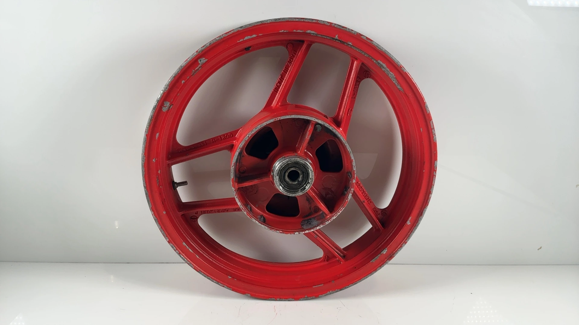 Kawasaki GPX750R ZX750F 750cc Rear Wheel Rim 1986-1990 OEM 41073-1323-21 - Image 2