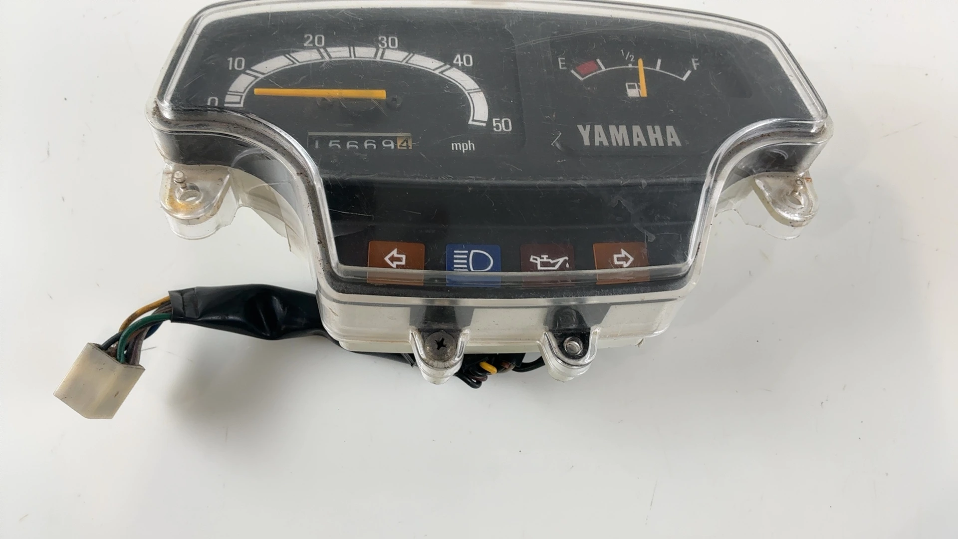 Yamaha Riva CV80 80cc Speedometer Instrument Cluster 1982-87 OEM 13T-83510-A0-00