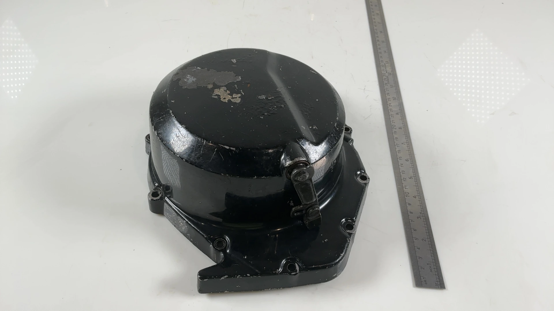 Kawasaki GPz750 ZX750A 750cc Right Engine Clutch Cover 1983-1985 OEM 14032-1109 - Image 3