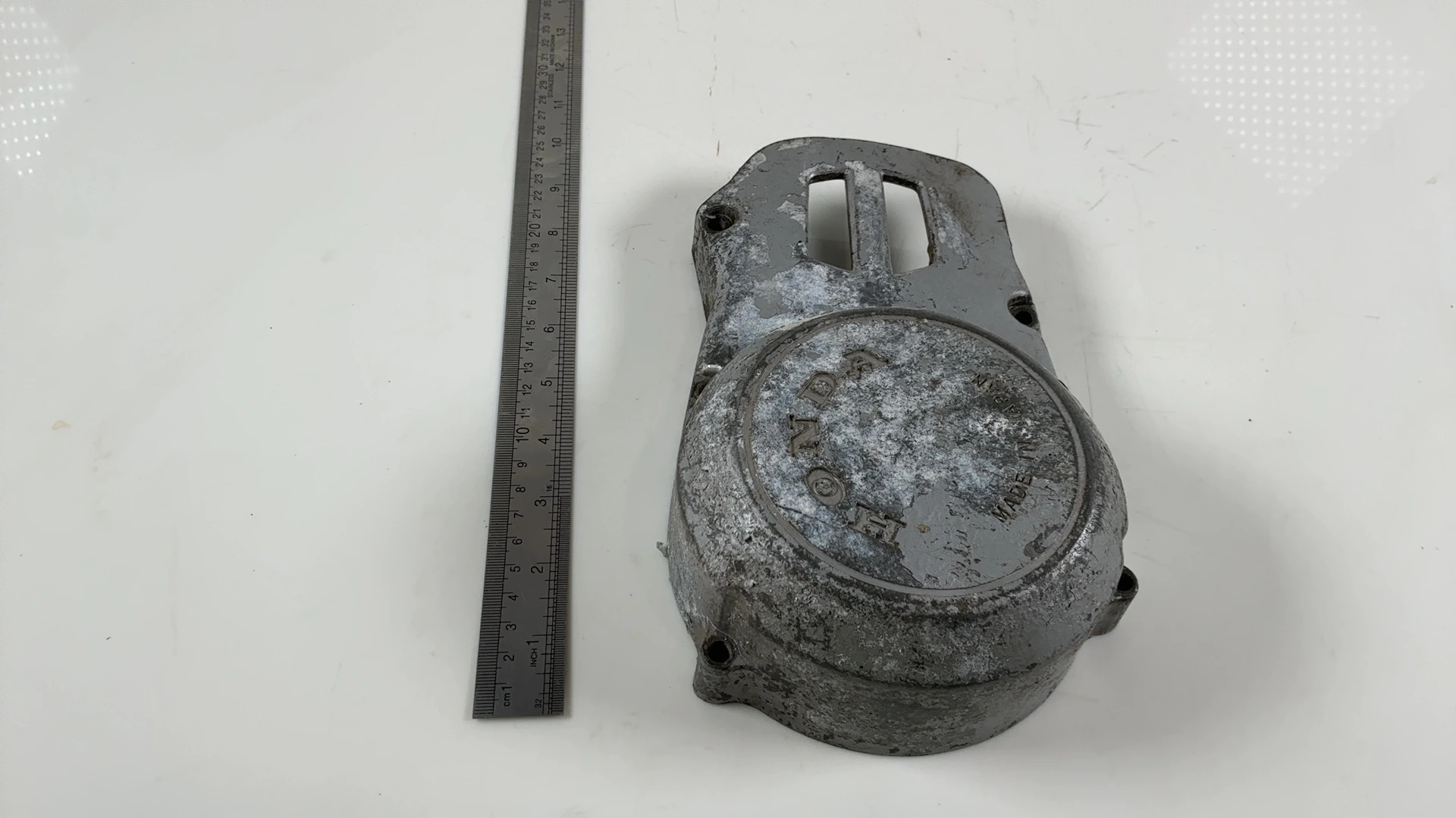 Honda XL100S XL100 100cc Left Engine Stator Cover 1979 1980 OEM 11341-436-000 - Image 4
