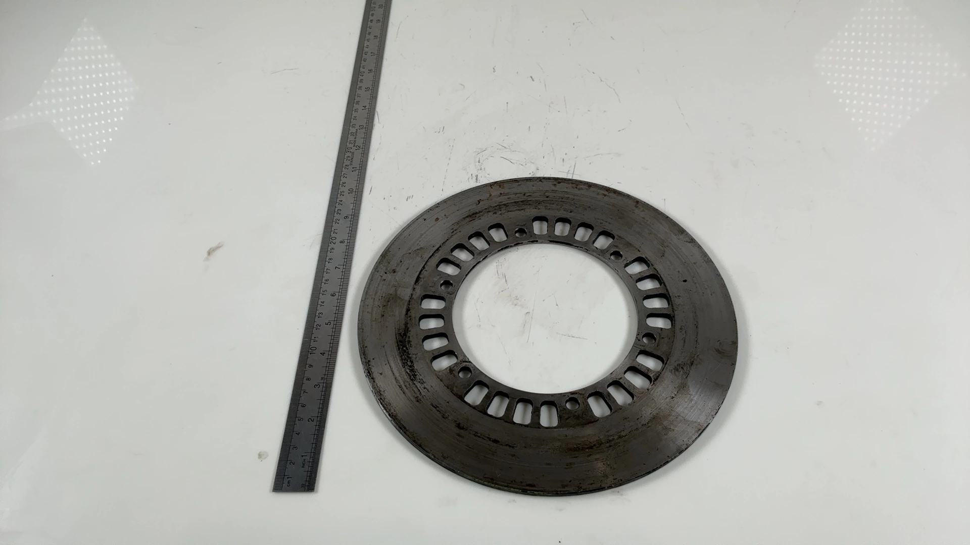 Yamaha Maxim XJ700 700cc Front Brake Disc Rotor 1985 1986 OEM 11U-25831-00-00 - Image 4