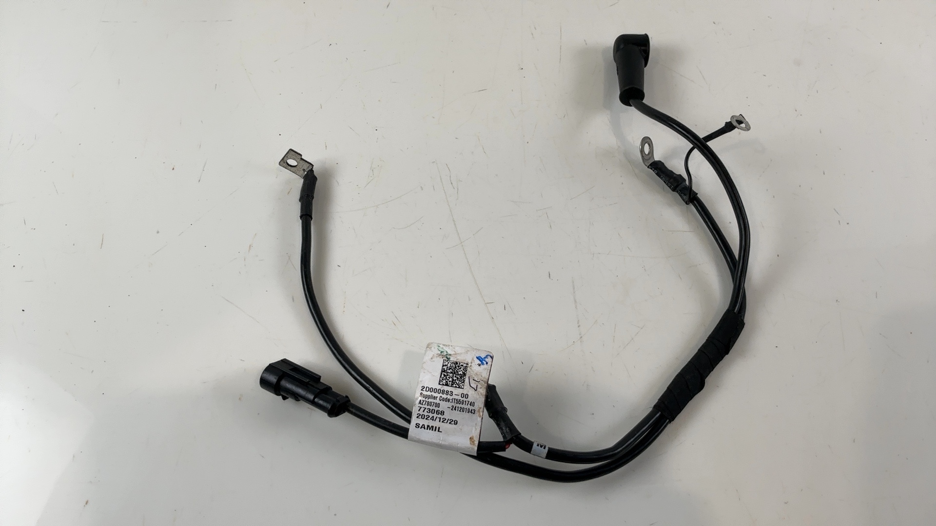 Aprilia Tuono 660 Factory 660 CC Battery Cable Wire Harness 2021-26 2D000883-00 - Image 6
