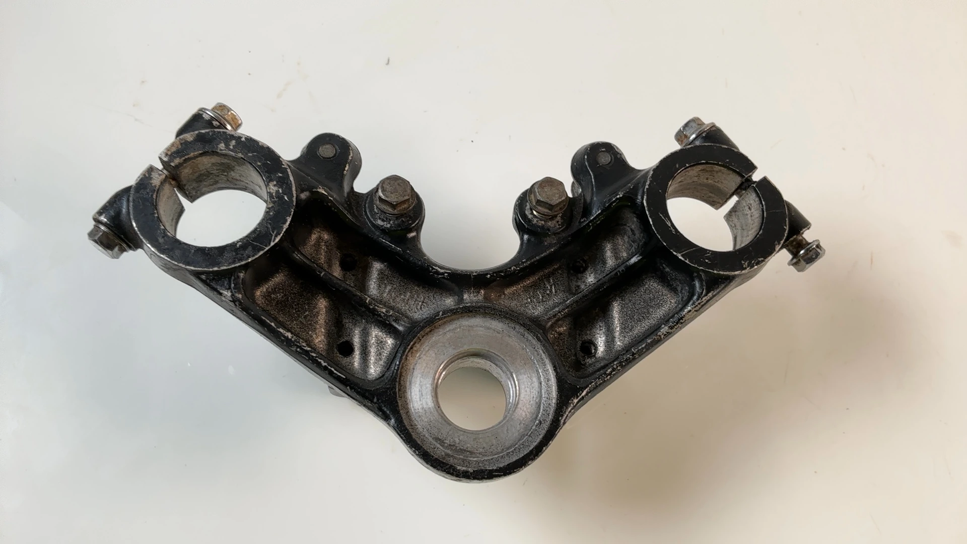 Honda CG125 CG 125 Upper Fork Bridge Triple Clamp 1976-1978 OEM 53231-397-000 - Image 6