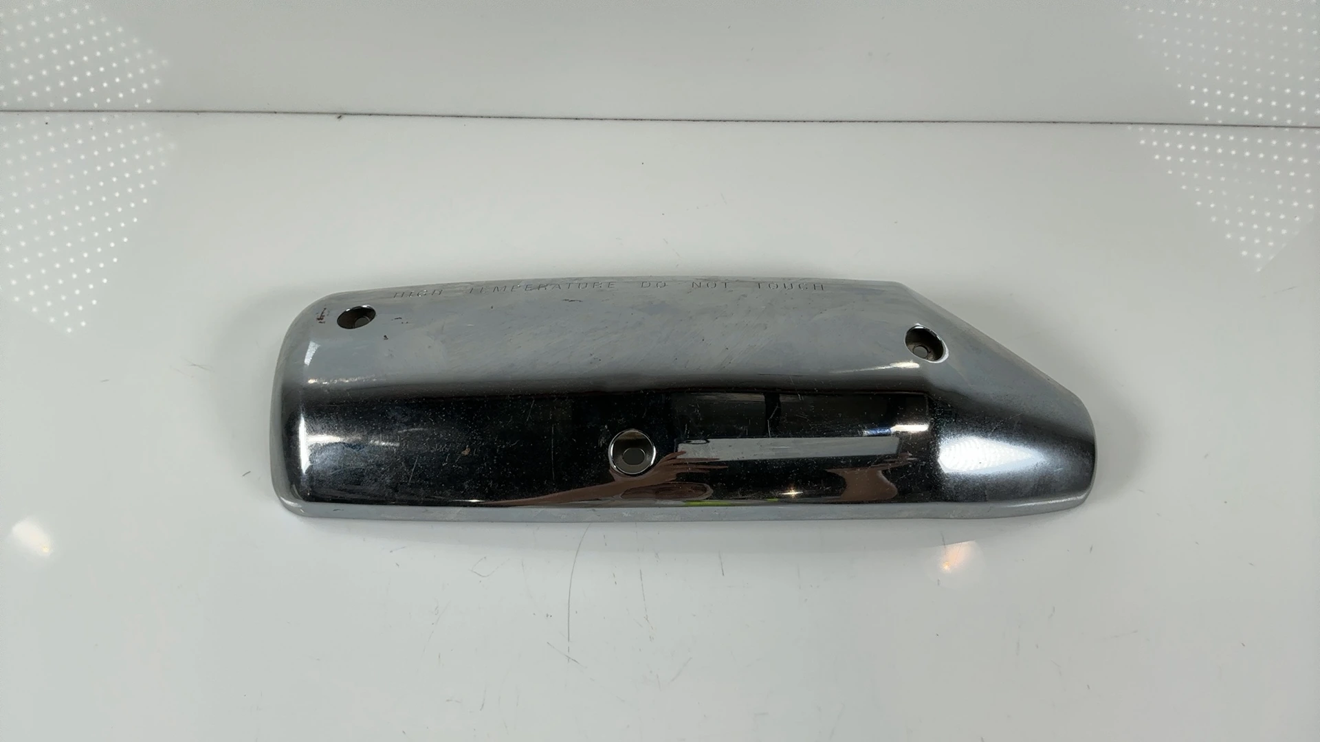 Peugeot LXR 125 200 Exhaust Muffler Heat Shield Guard Cover 2009-13 OEM 801366 - Image 2