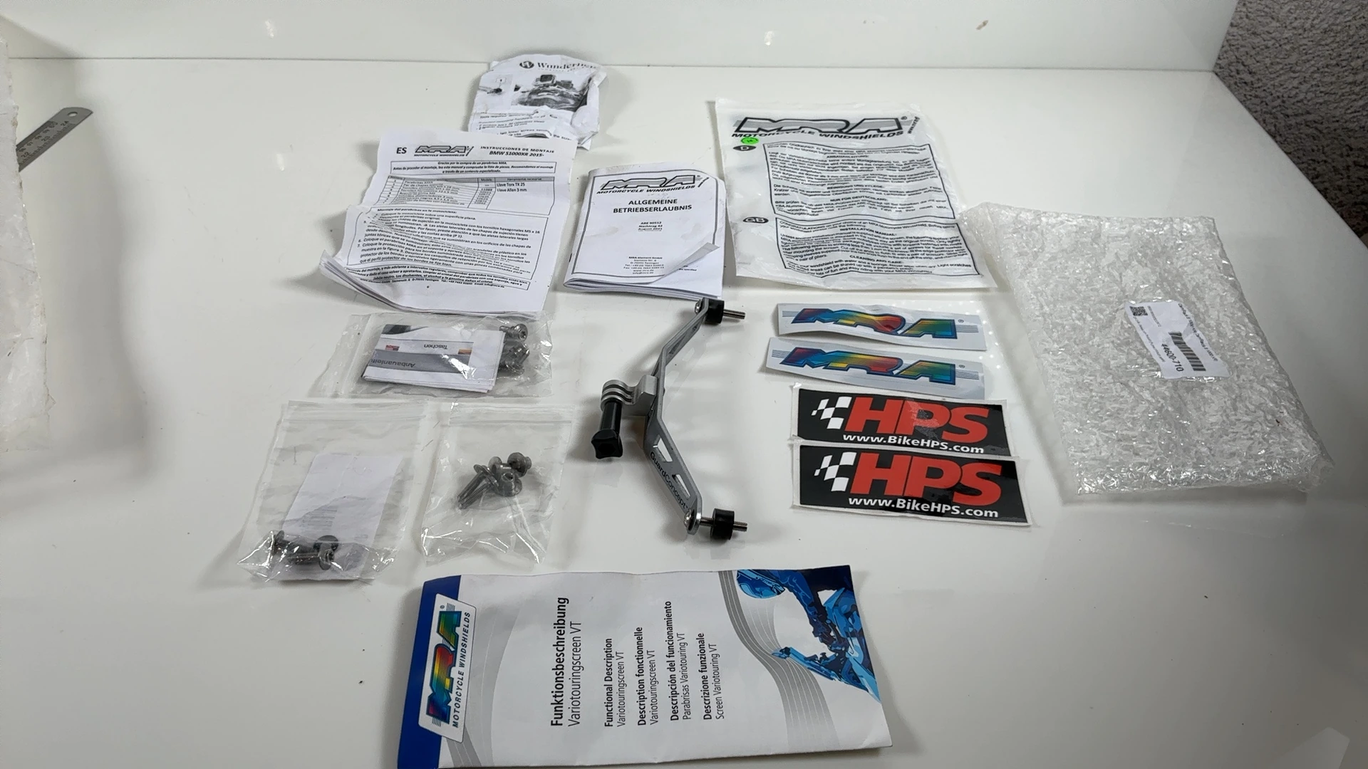BMW S1000XR K49 1000 CC Touring Windshield 2015 2019 OEM 46637717038 - Image 10