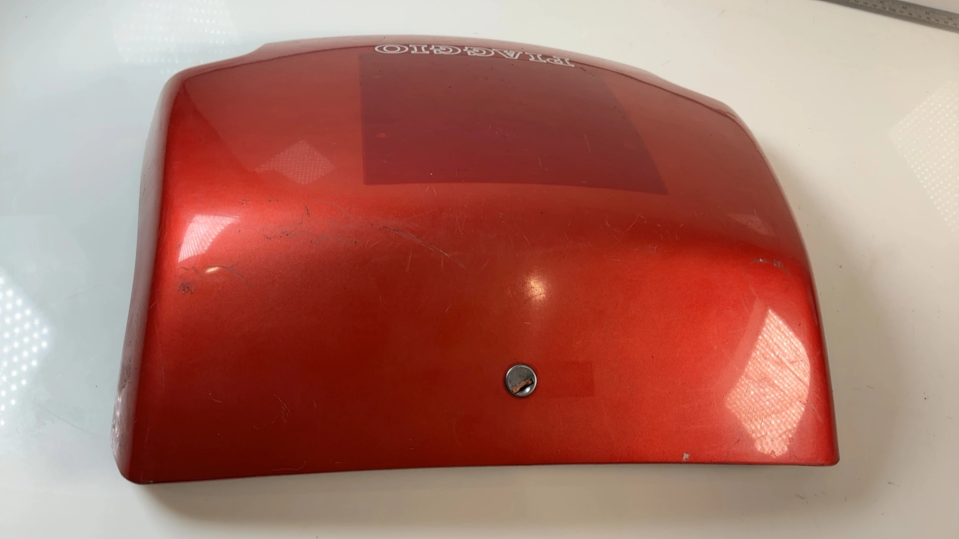Piaggio Hexagon EXS1T 125 2T Trunk Box Lid Door 1994-1997 OEM 1328128 - Image 3