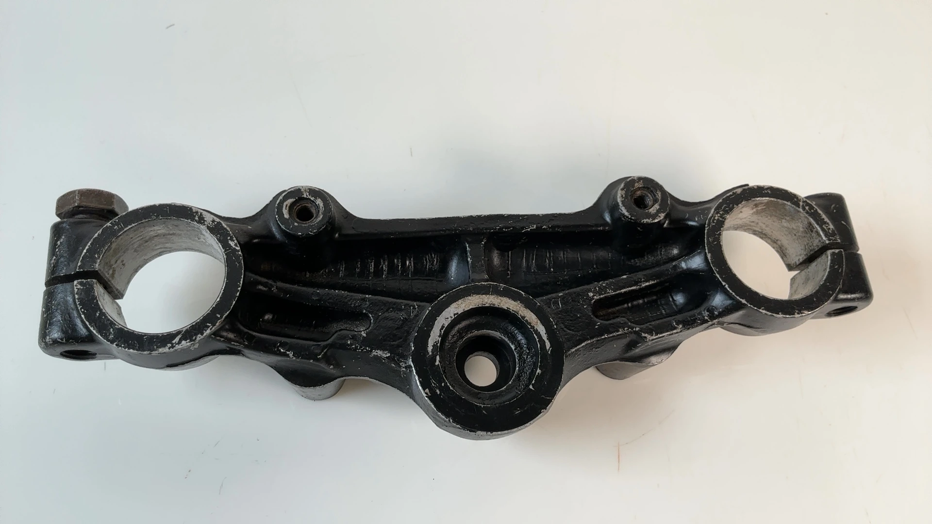 Suzuki TS100 TS100X 100cc Upper Fork Triple Tree Yoke 1980 1981 OEM 51311-48500 - Image 2