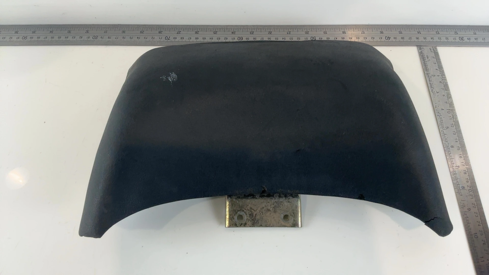 Hyosung GPS 125 Plus 125cc Pillion Rear Backrest Pad 1999 2000 OEM 336387740871 - Image 3