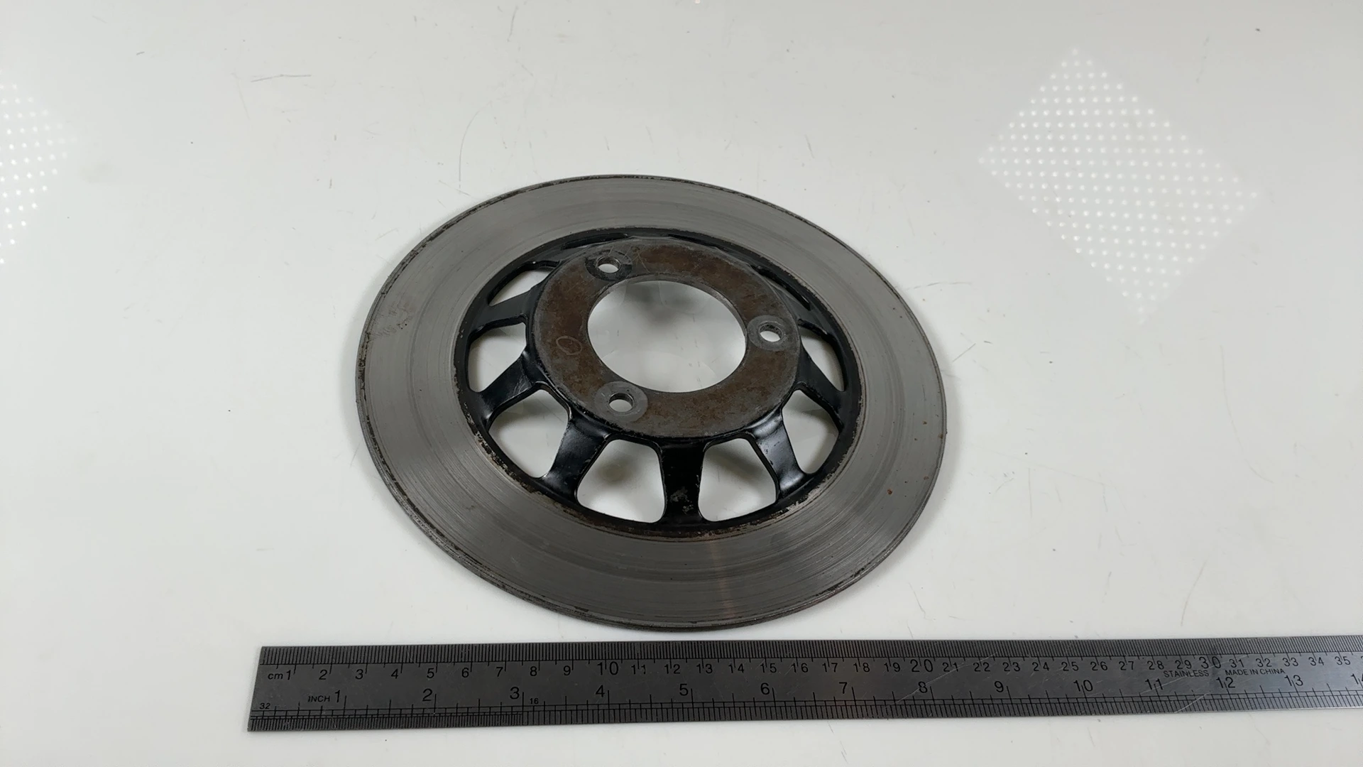 Honda MB5 MB50 50cc Front Brake Disc Rotor Plate 1979-1988 OEM 45121-166-000 - Image 5