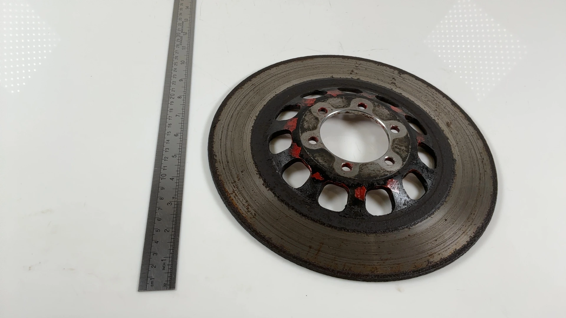 Yamaha XS400 2A2 400cc Front Brake Rotor 1981-1982 OEM 1L9-25831-00-00 - Image 4