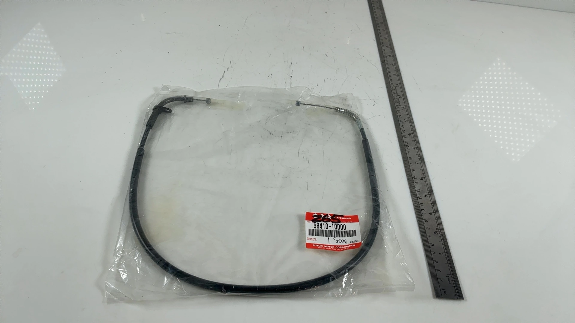 Suzuki Bandit GSF400 400cc Starter Choke Cable 1989-1997 OEM 58410-10D00 - Image 3