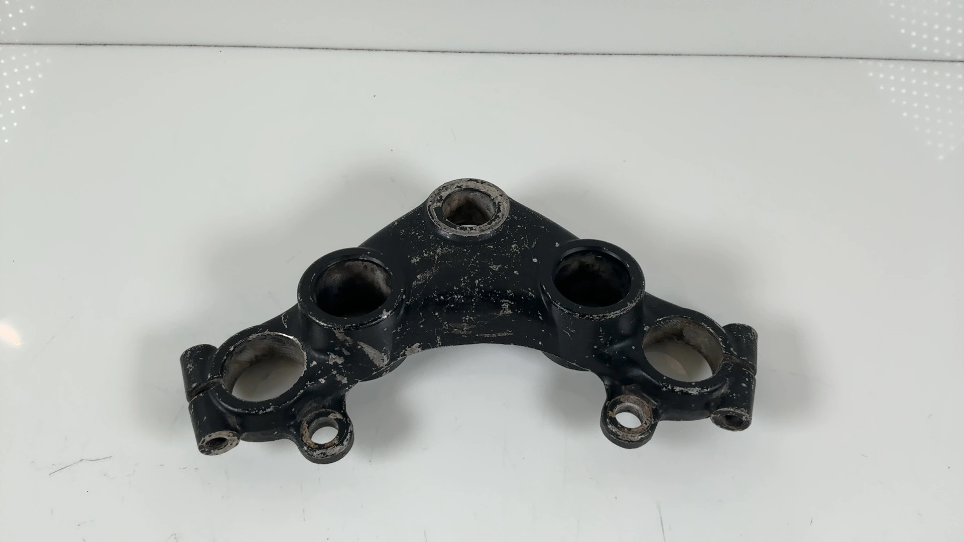Yamaha XS400 Maxim 12R 400cc Upper Triple Tree Clamp 1982 1983 OEM 12R-23435 - Image 3