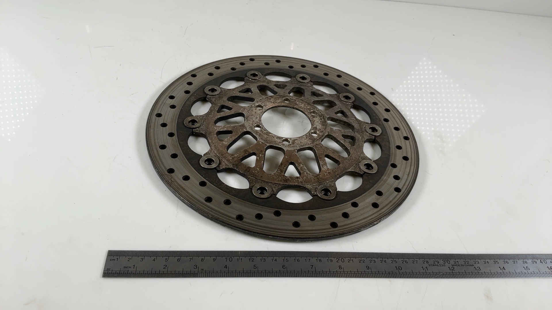 Honda CB-1 CB400F 400cc Front Brake Disc Rotor 1989 1990 OEM 45220-KAF-000 - Image 5