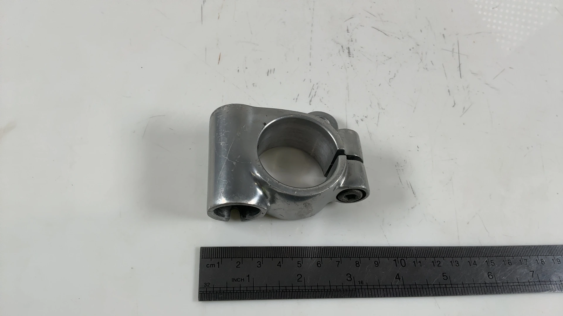 Kawasaki Ninja ZX900C 900cc Left Handlebar Clip On Clamp 1998-99 OEM 46012-1278 - Image 5