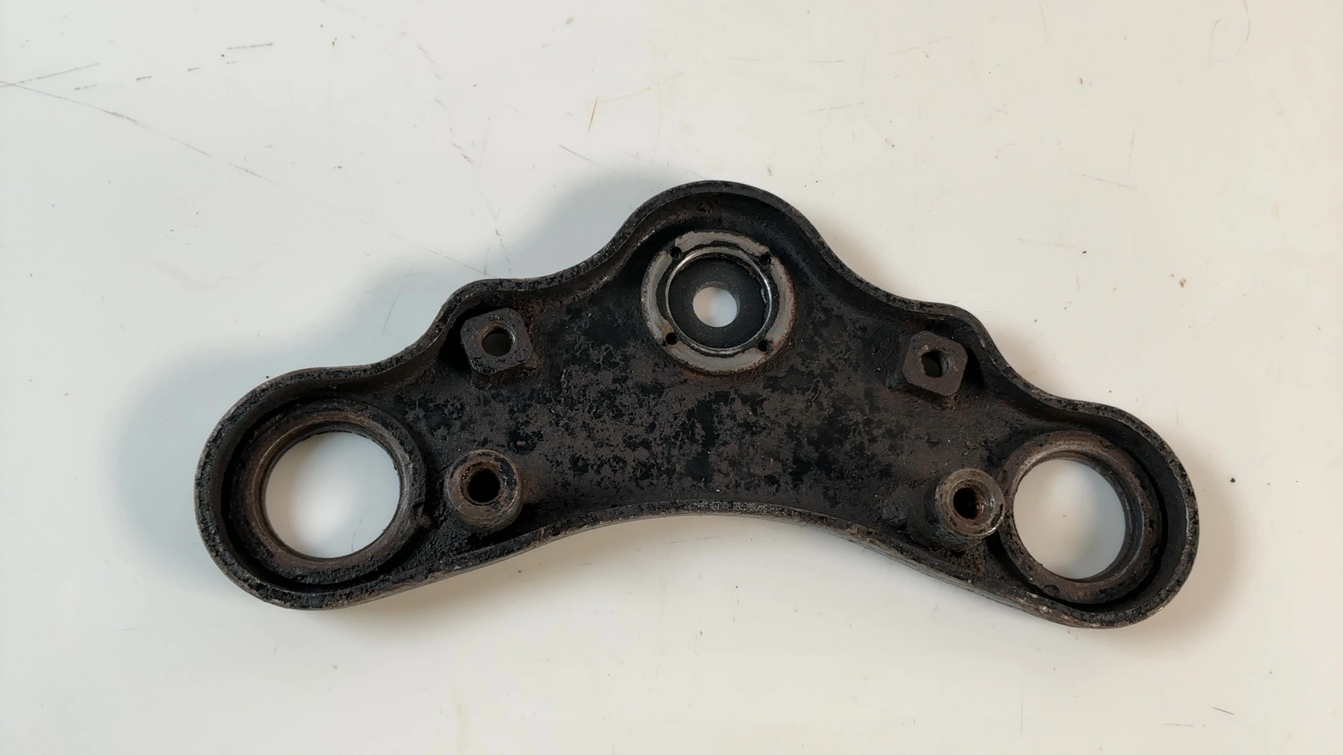 Suzuki GP100 100cc Upper Fork Bridge Triple Clamp Yoke 1978-1993 OEM 51310-36220 - Image 2