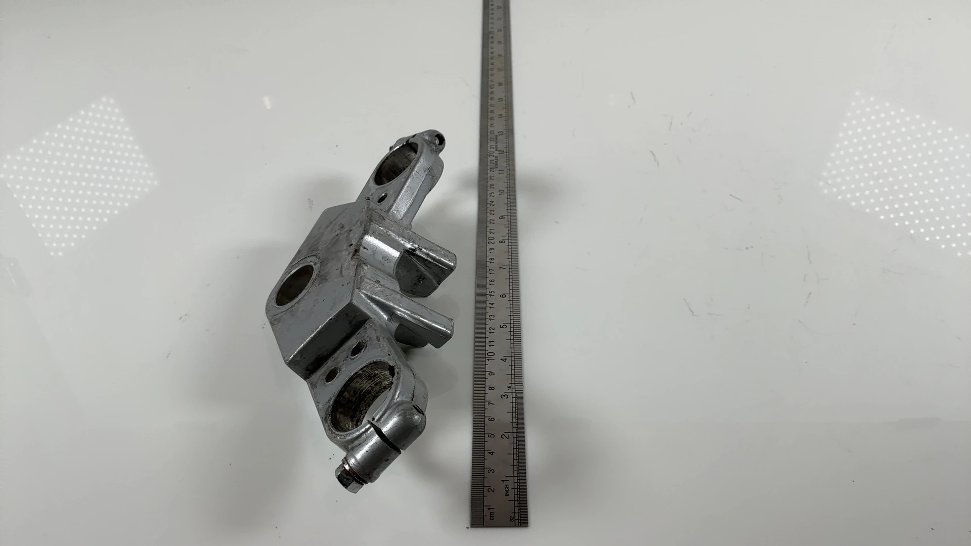 Kawasaki GPZ500S EX500A 500cc Upper Triple Clamp 1987-1993 OEM 44039-1161 - Image 3