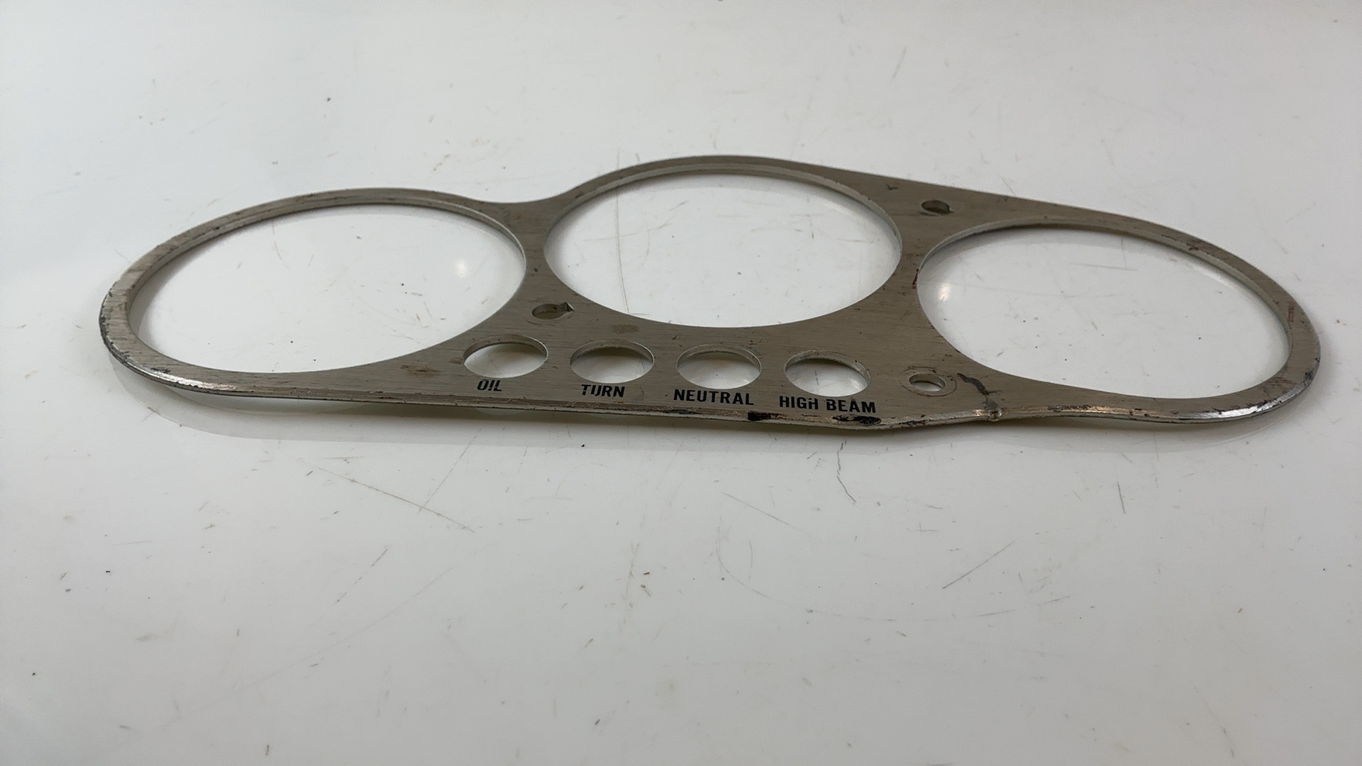 Kawasaki Ninja ZX-9R ZX900B 899cc Gauge Cover Plate 1994-1997 OEM 13270-1156 - Image 6