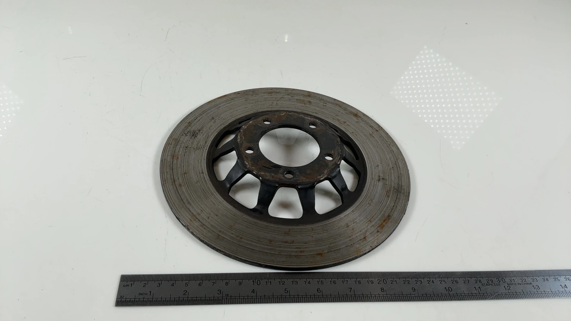 Honda CX500 Custom Deluxe 500cc Front Brake Disc Rotor 1978-82 OEM 45251-415-000 - Image 5