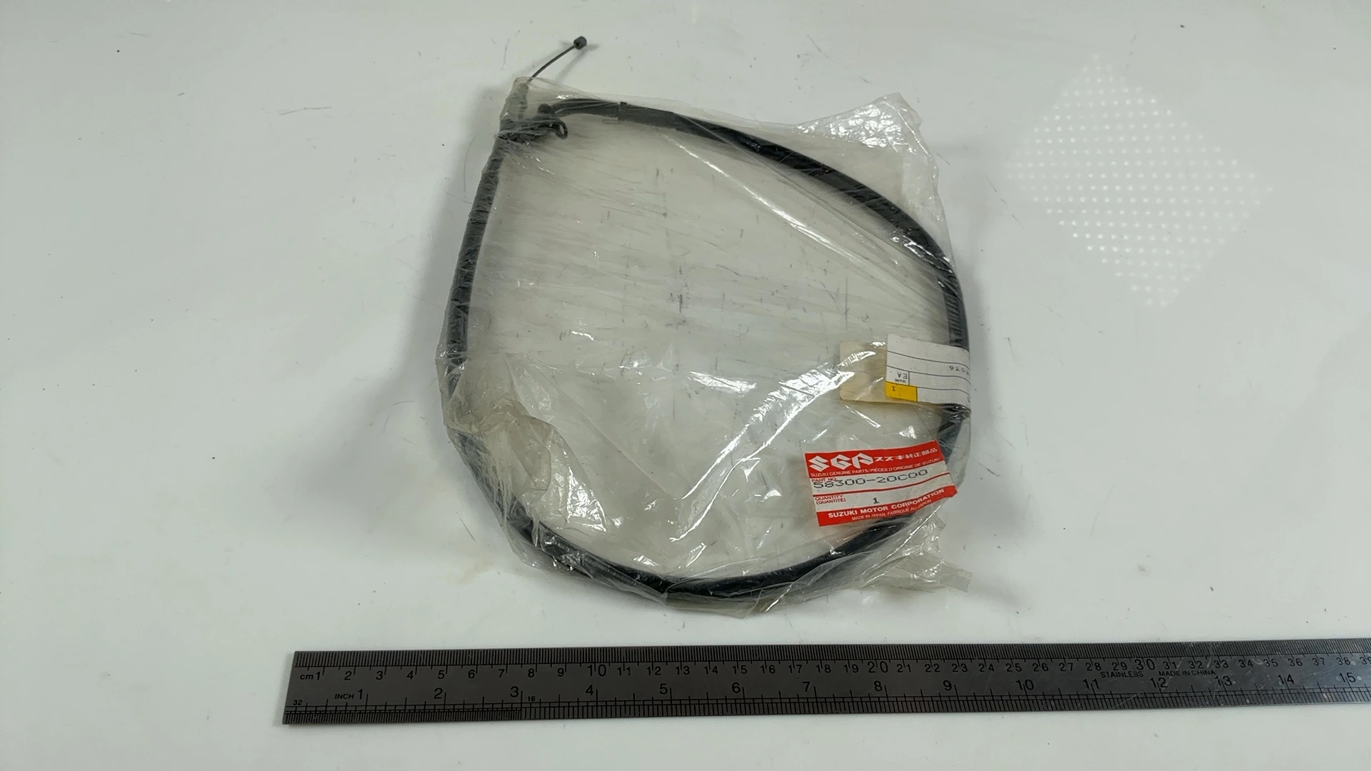 Suzuki Katana GSX750F 750cc Throttle Cable Pull 1989-1997 OEM 58300-20C00 - Image 5