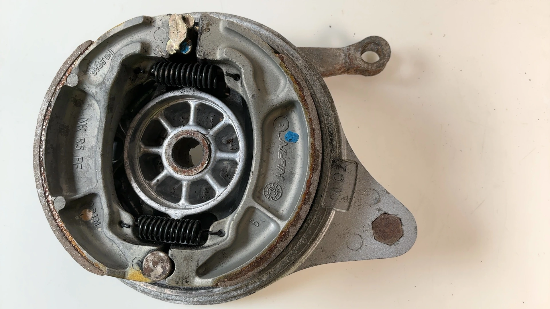 Honda CG125 CG 125cc Rear Wheel Drum Brake Panel Plate 2001-08 OEM 43100-KGA-900 - Image 6