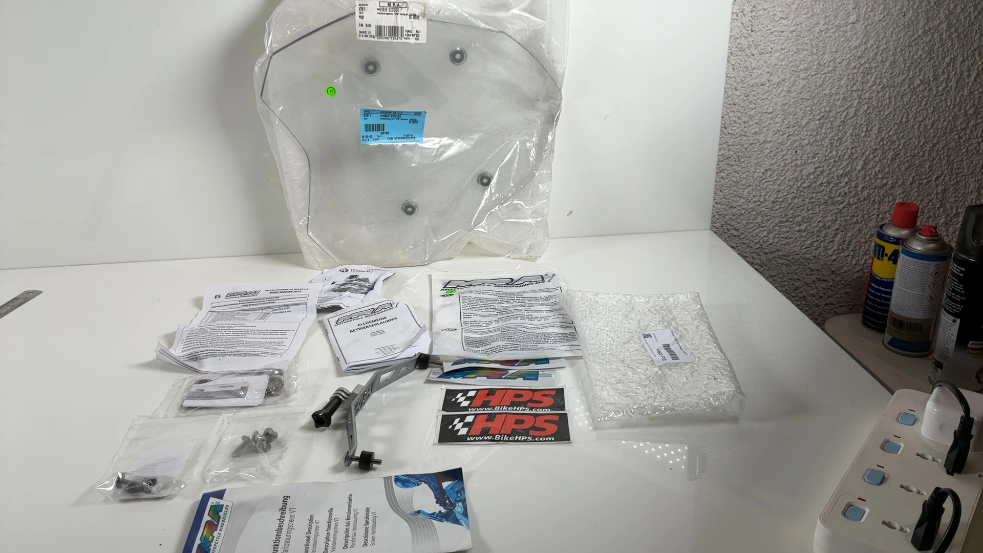BMW S1000XR K49 1000 CC Touring Windshield 2015 2019 OEM 46637717038 - Image 11