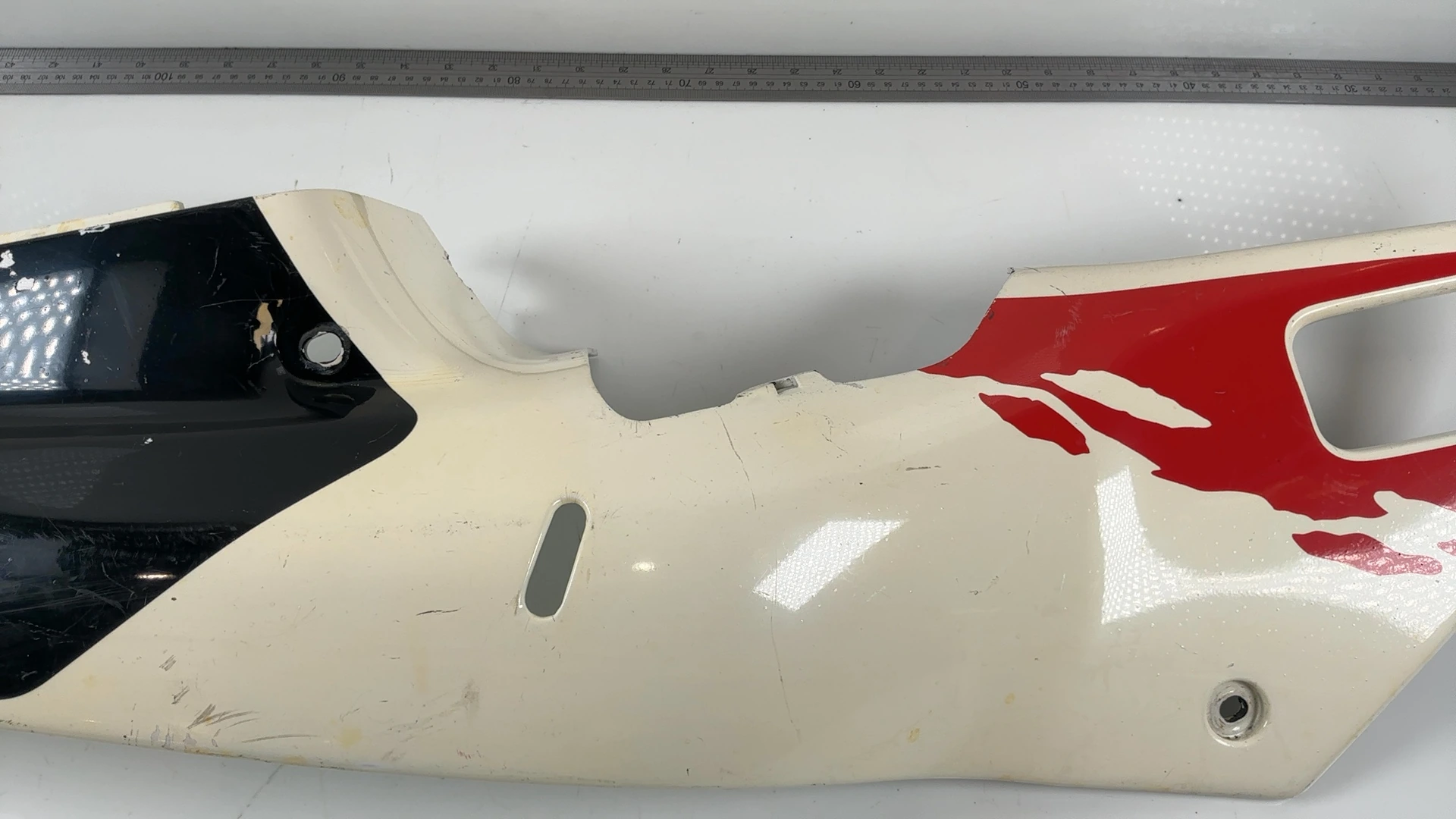 Honda VFR400R NC30 400cc Right Rear Seat Fairing Cowl 1989-92 OEM 83600-MR8-0100 - Image 7
