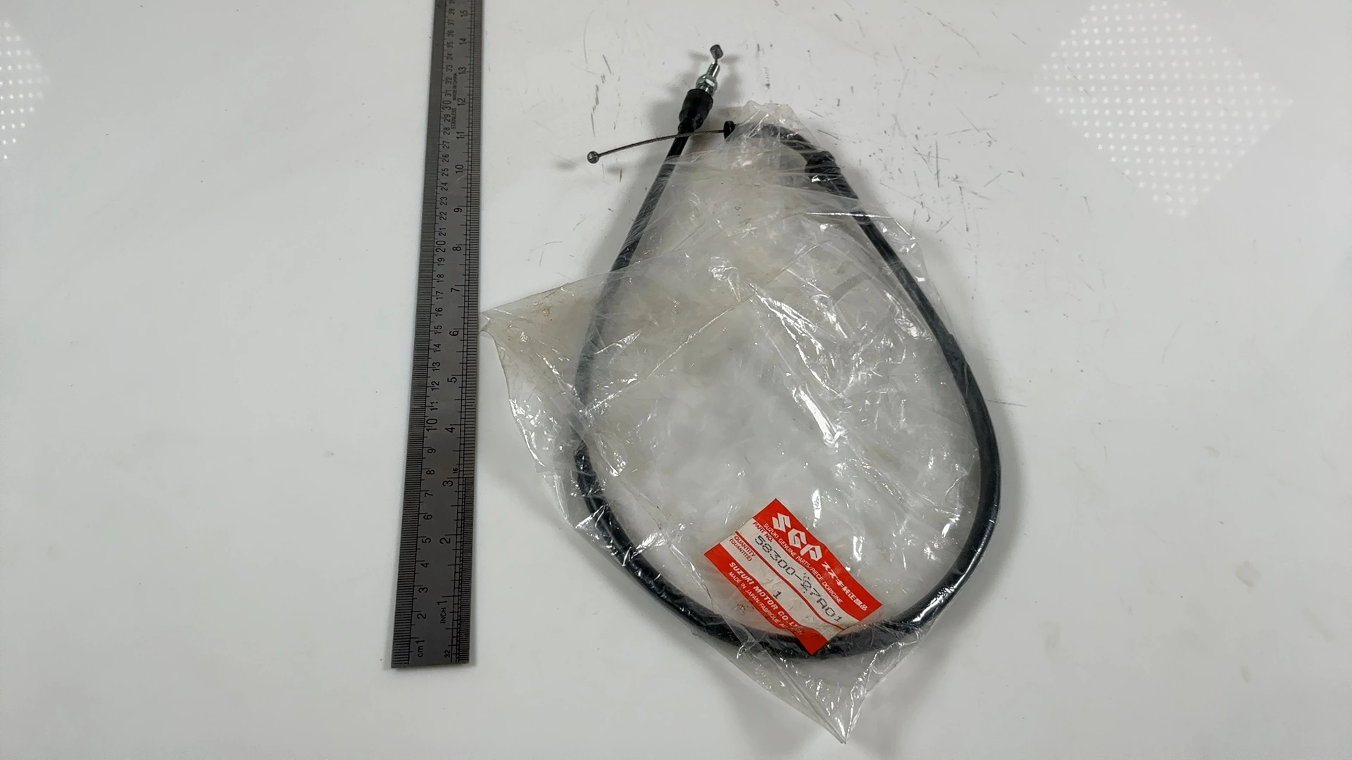 Suzuki GSX-R 750 GSXR750 750cc Throttle Cable A Open 1985 OEM 58300-27A01 - Image 4