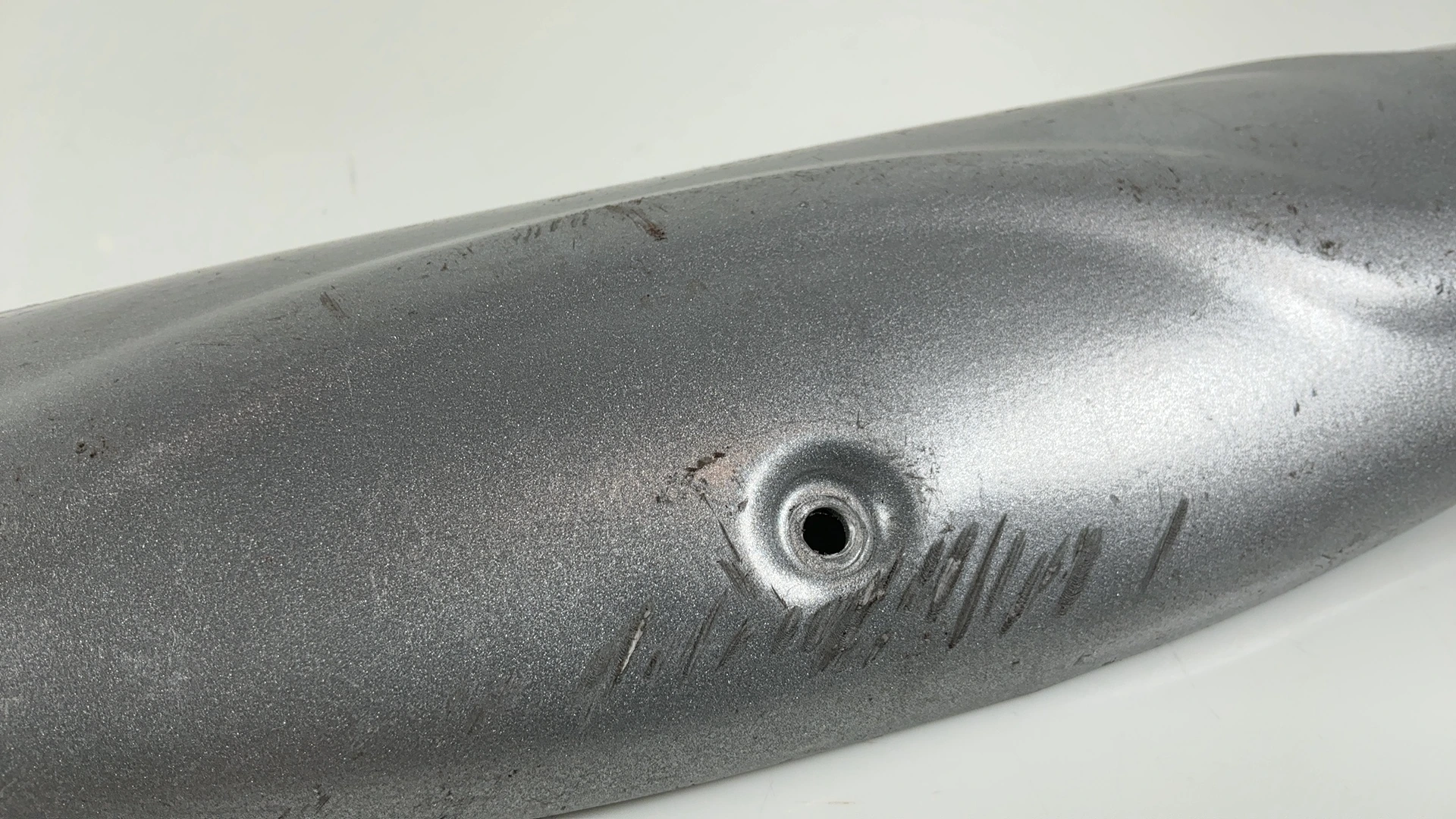 Triumph Tiger 955i 955cc Exhaust Muffler Silencer Heat Shield 2001-2006 T2200684 - Image 6