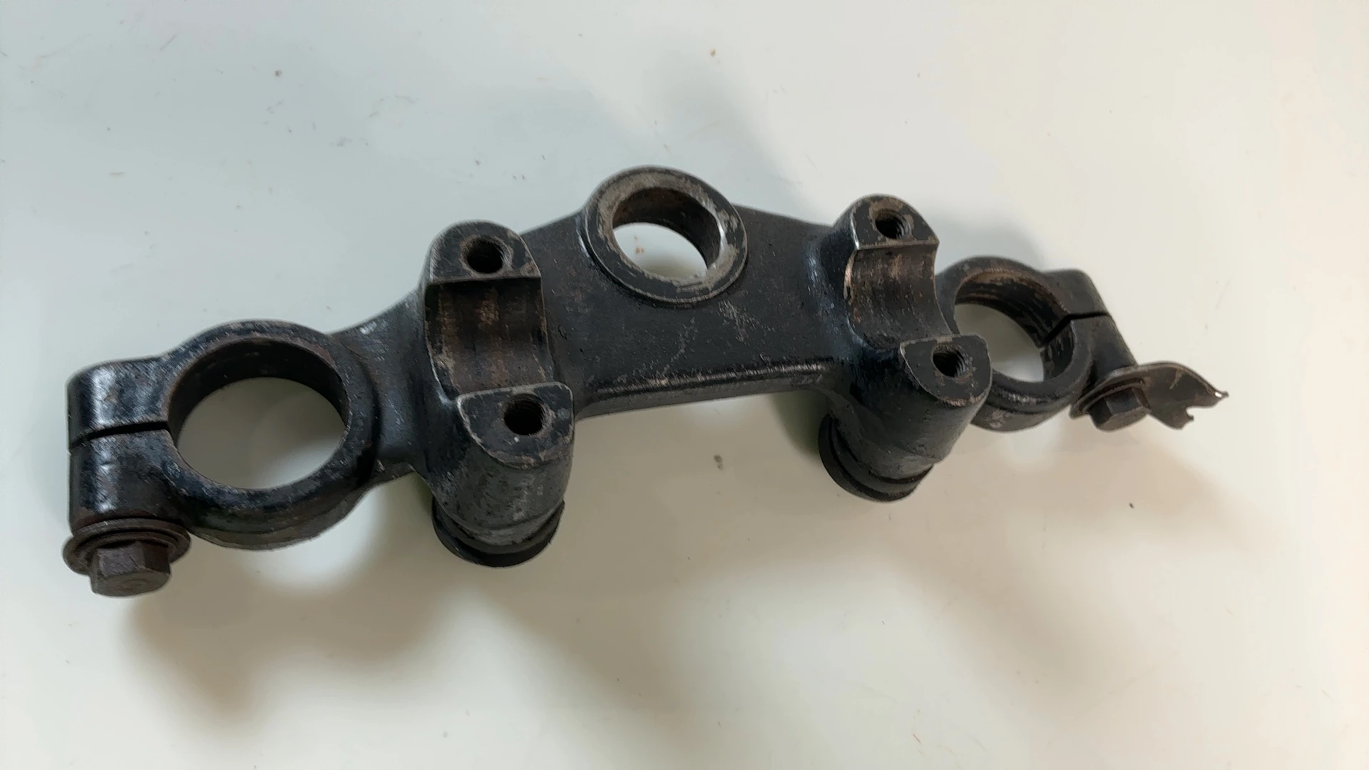 Yamaha DT50MX DT80MX 5J0 50cc 80cc Upper Triple Clamp 1981-1996 OEM 5J0-23435-00 - Image 5