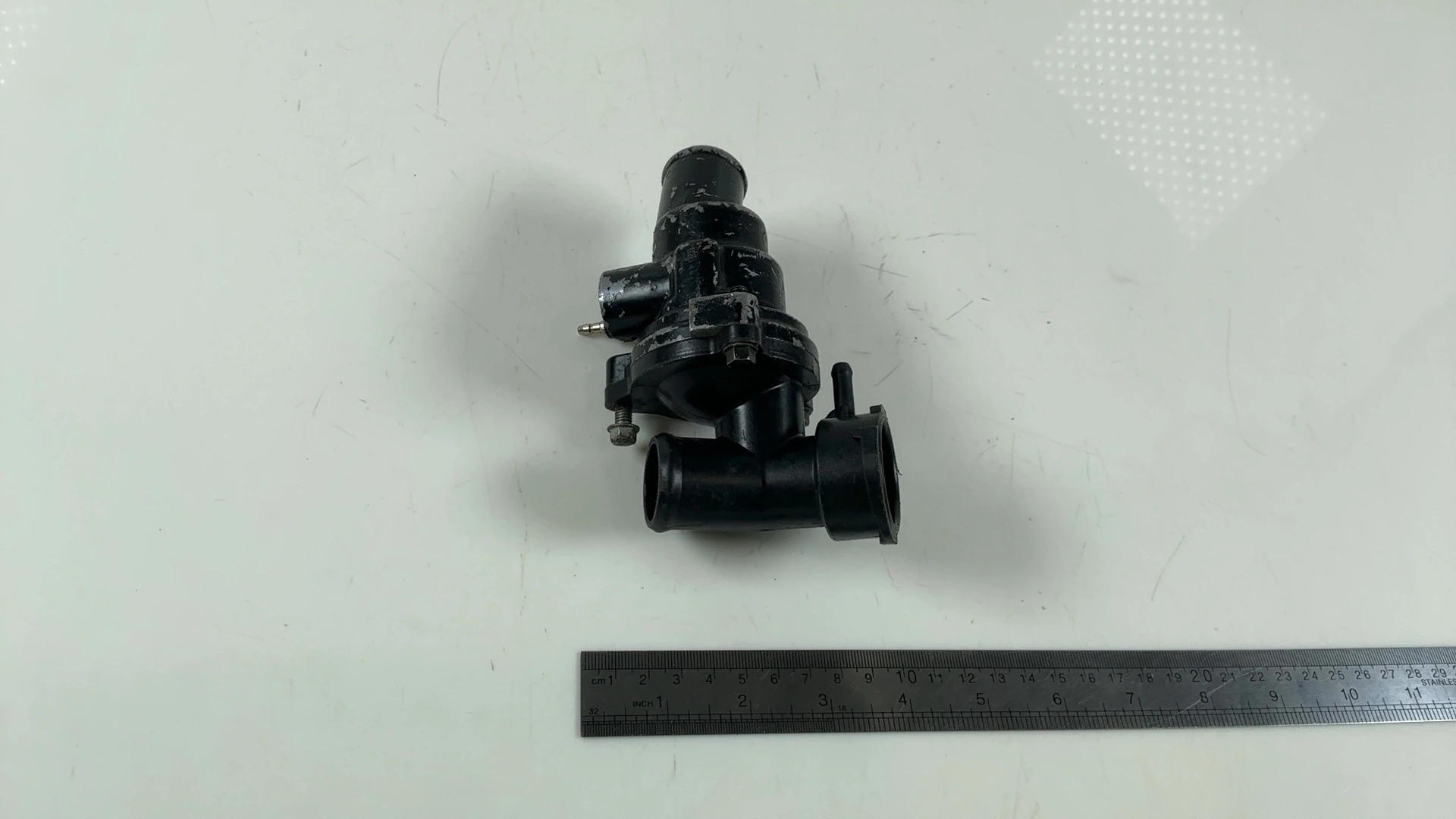 Yamaha FZR1000 Genesis 2LA 1000cc Thermostat Housing 1987-88 OEM 1AE-12417-02-00 - Image 5