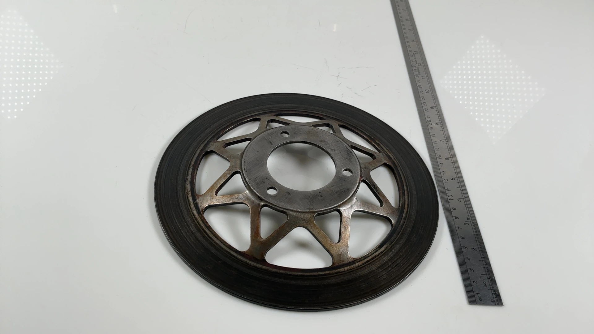 Honda MBX125 JC10 125cc Front Brake Disc 1983-1985 OEM 45121-KK7-000 - Image 3
